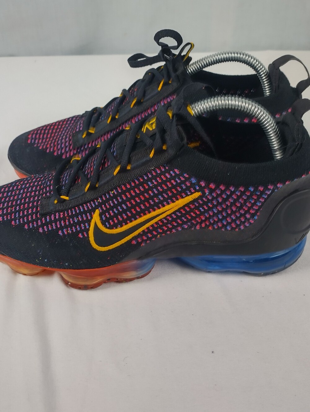 Nike Mens Sz 9.5 Air Vapormax Flyknit Glide Sole Shoe Tone Air Lift Cloud Walker - Picture 5 of 13